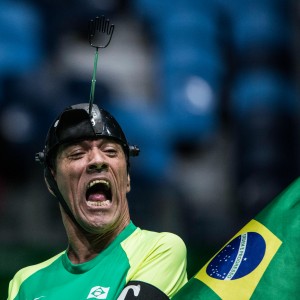 12/09/2016 - Rio de Janeiro, RJ ,Arena Carioca 2- Jogos Paralímpicos Rio 2016 - Bocha Pares Mistos BC3 - Antonio Leme. ©Daniel Zappe/MPIX/CPB