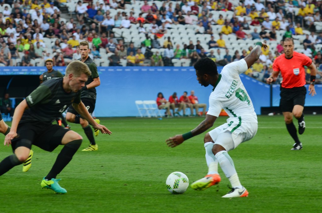 Alemanha vence a Nigéria por 2 a 0 e se classifica para a final na Arena Corinthians - Foto: Rovena Rosa/Agência Brasil