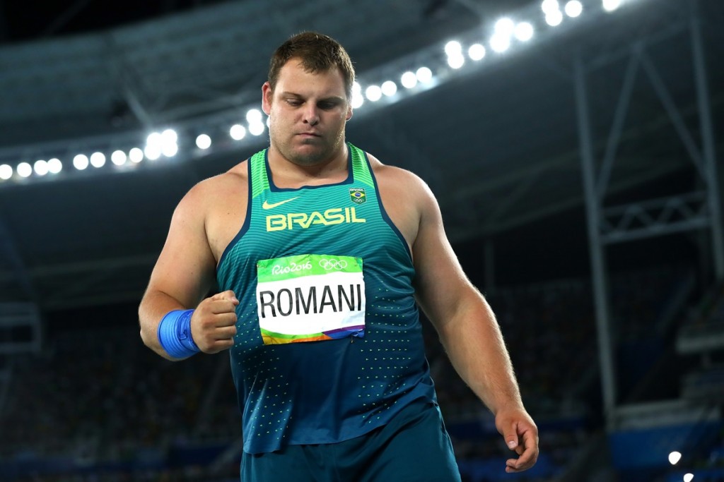 Darlan Romani finalizou arremesso na quinta posição - Foto: Alexander Hassenstein/Getty Images/Brasil2016.gov.br