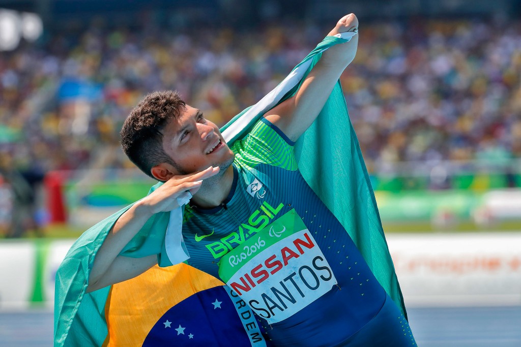 Petrúcio quebrou o recorde mundial ao marcar 10"57 na prova deste domingo - Foto: Alexandre Urch/MPix