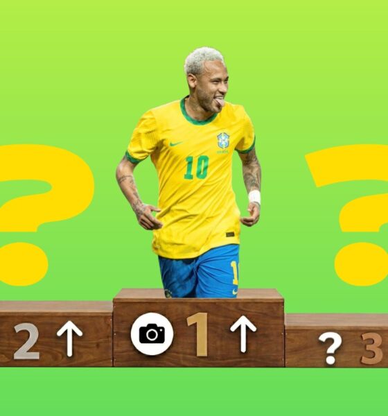 Neymar é o jogador brasileiro convocado para a Copa de 2026 com maior aumento de seguidores no Instsagram