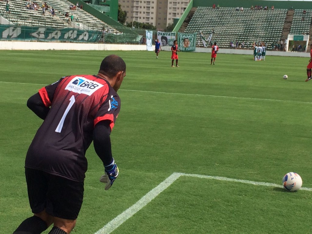 Abraão foi goleiro no Atlético Taguatinga e volta ao Brazlândia, agora como presidente do clube - Foto: divulgação