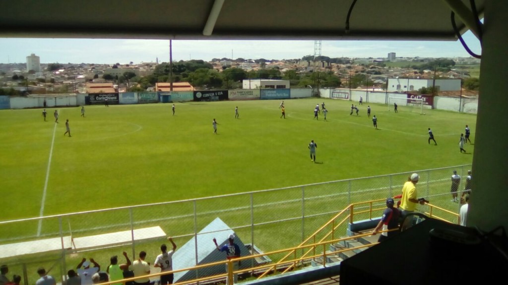 Jogo entre Anápolis/GO e Real FC aconteceu no estádio Zeca Puglise, em Anápolis/GO - Foto: Divulgação/Olhaogol.com.br