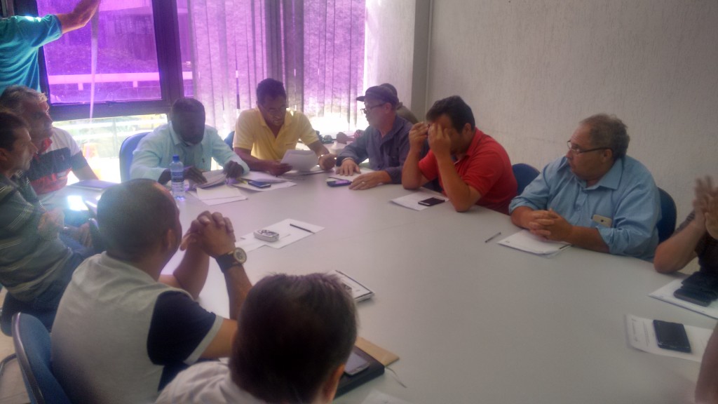 Arbitral da segunda divisão do Candangão 2017 foi realizado nesta segunda-feira, na sede da FFDF - Foto: Rener Lopes/Agência EB