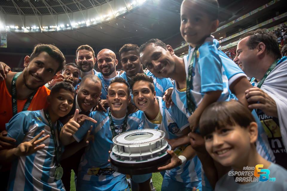 Luziânia conquistou bicampeonato candango em 2016 - Foto: Carlos Teixeira/Agência EB