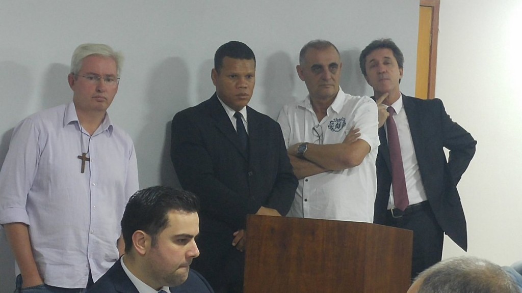 Diretoria do Gama acompanhou atenta o julgamento - Foto: Sergio Vinicius/Blogama