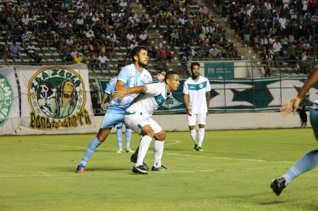Jogo ficou truncado no segundo tempo, com as duas equipes com chances de balançar as redes - Foto: Douglas Oliveira/SEGama