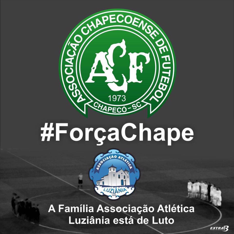 Homenagem divulgada na página do Facebook do Luziânia - Foto: Reprodução