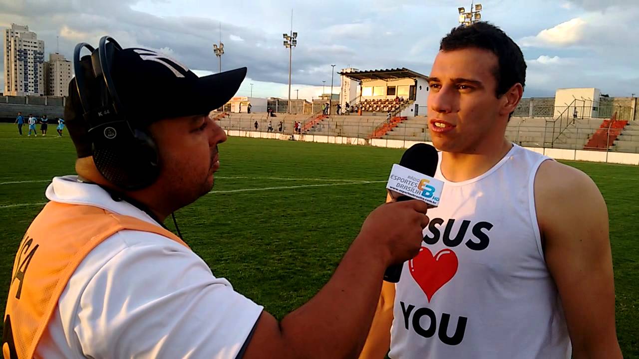 Léo Potro está de volta ao Ceilândia após representar o alvinegro na Série D de 2016 - Foto: Reprodução/YouTube