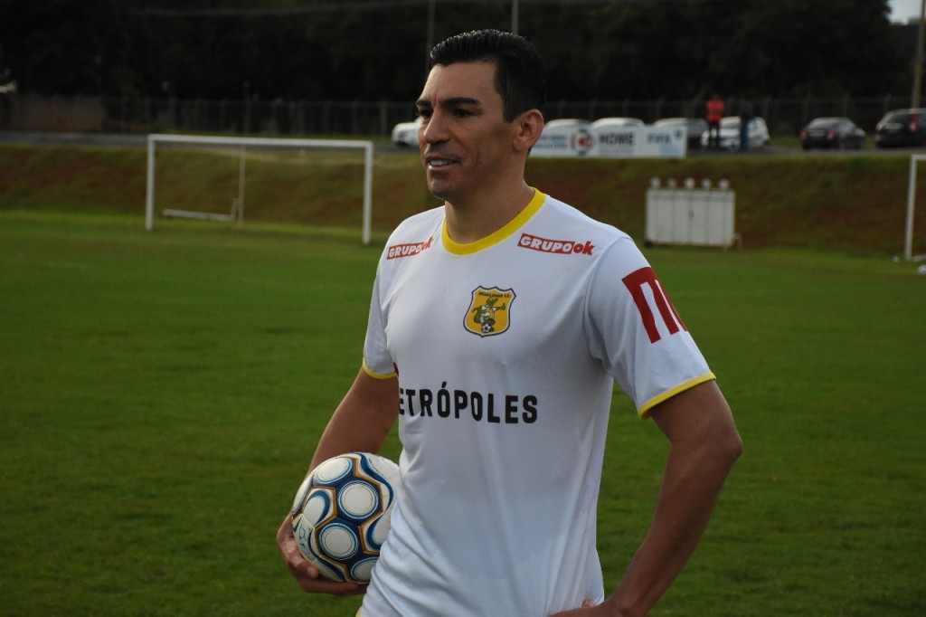 Lúcio assinou contrato de um ano com o Brasiliense, de olho na Série D e no Candangão 2019 - Foto: Ricardo Ribeiro/Agência de Notícias do UniCEUB