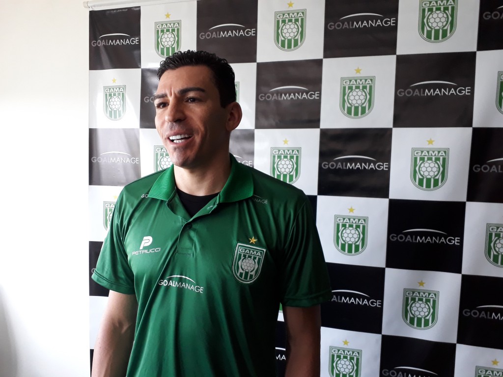 Lúcio foi contratado pelo Gama para jogar a temporada 2018 do Candangão - Foto: Rener Lopes/Agência EB