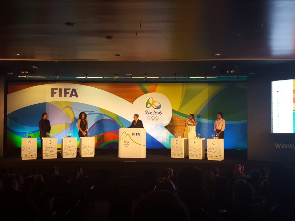 Sorteio contou com as presenças de Ronaldinho Gaúcho, Érika e Maurren Maggi - Foto: Divulgação/Rio2016